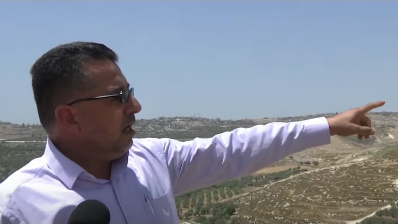 لقاء مع عدد من أهالي قرية نعلين بعد تعرضهم لهجمات من قبل مستوطنين