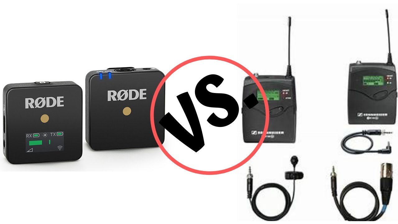 Real World Comparison RODE Wireless Go VS. Sennheiser G2 lav microphone system