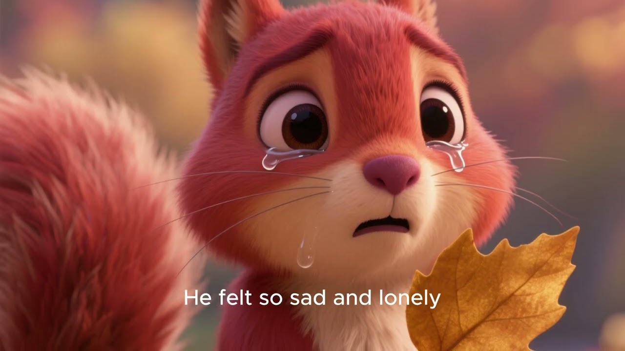 Nilo the Little Squirrel and the Falling Leaf
