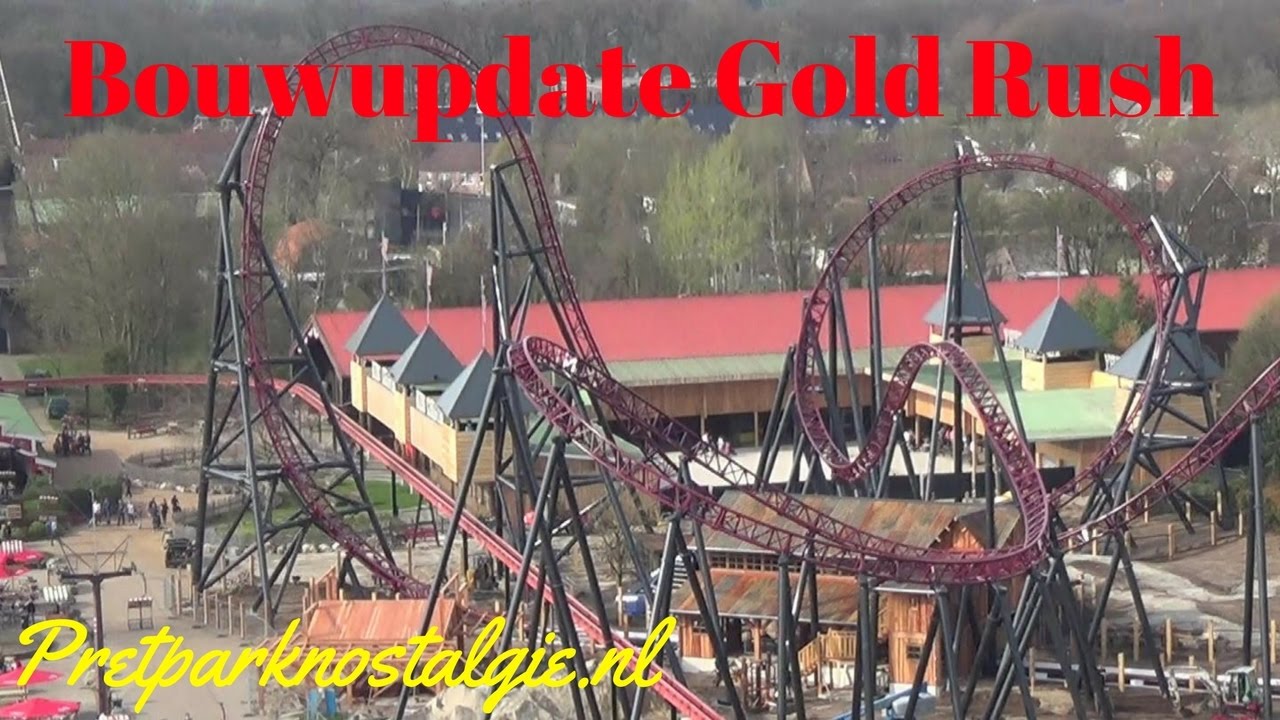 Attractiepark Slagharen - Bouwupdate Gold Rush & Kids Country 31 maart 2017