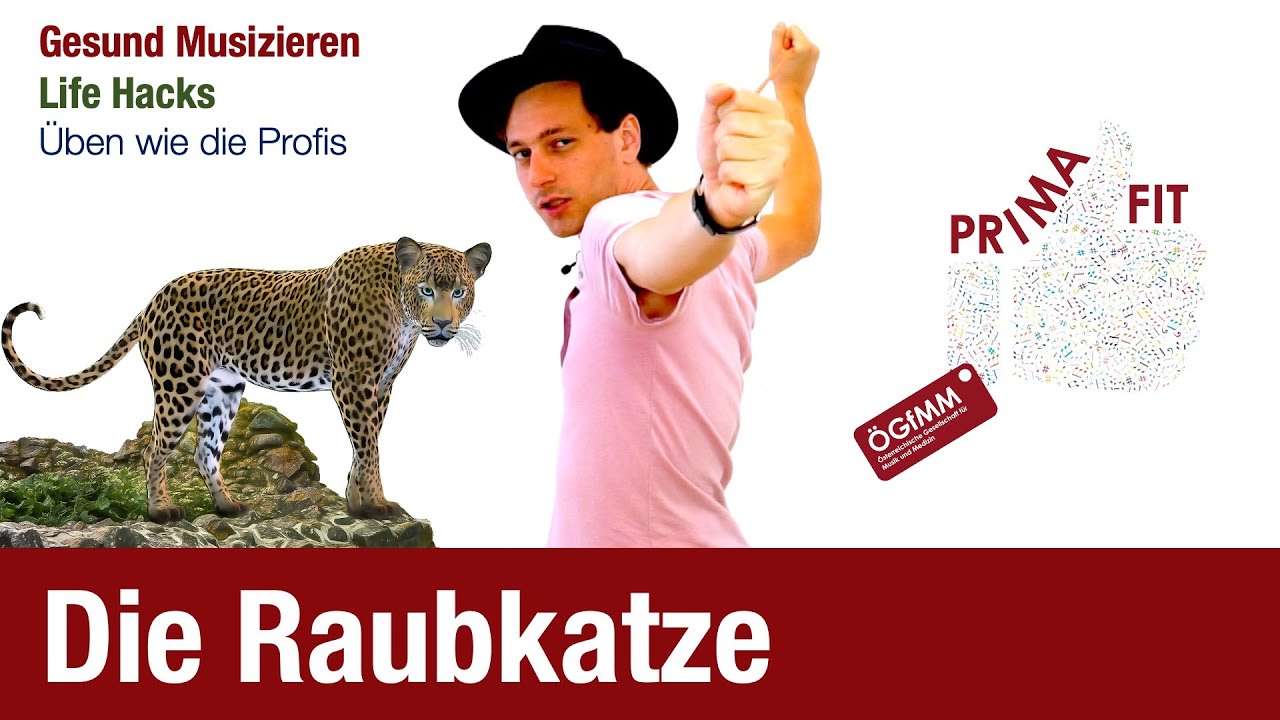 Raubkatze - f&uuml;r dynamisches, selbstbewusstes Musizieren