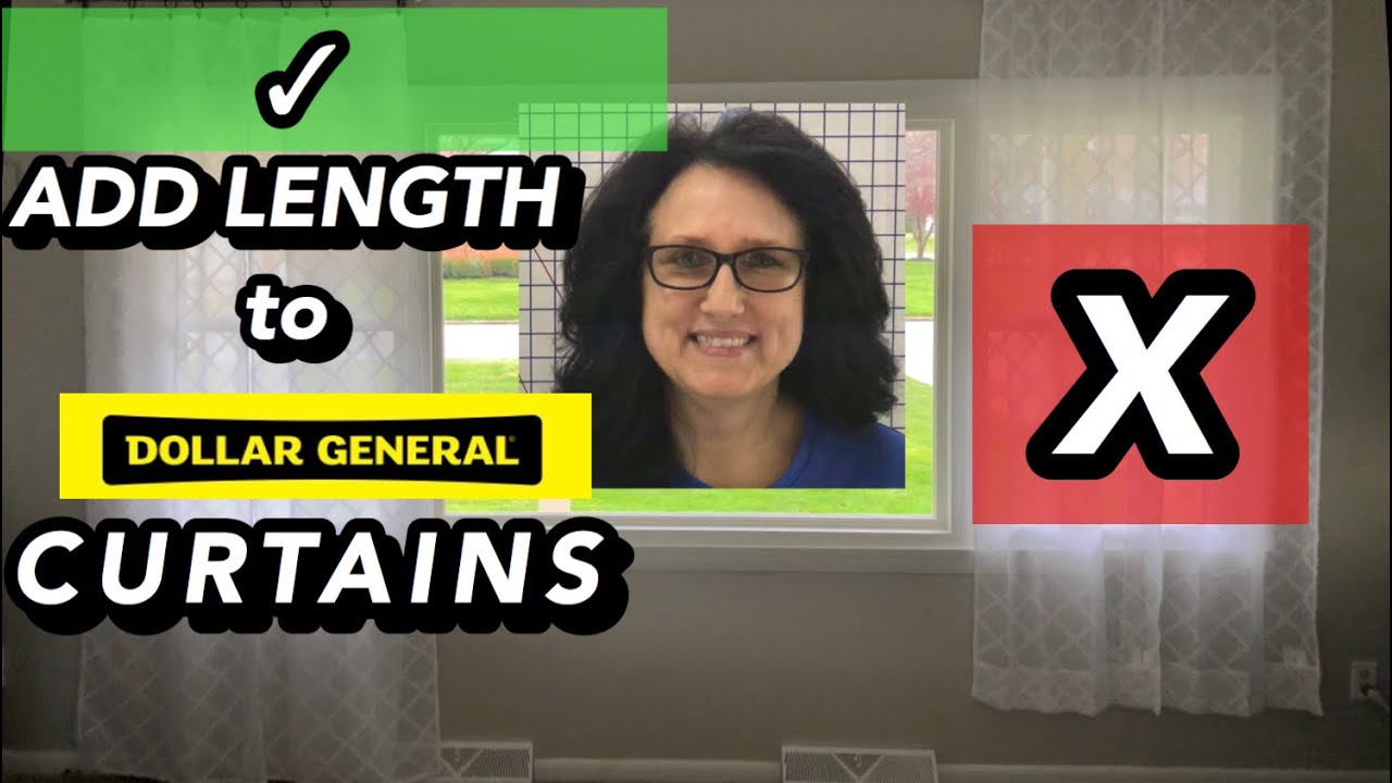 How to Lengthen curtains or add length store bought curtains EASY DIY sewing tutorial