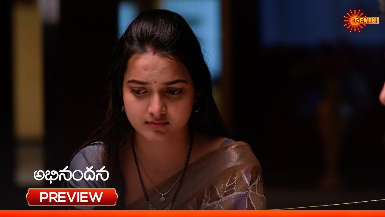 Abhinandana - Preview of the day | Watch full EP only on Sun NXT | 24 Feb 2026 | Gemini TV