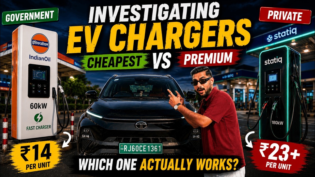 Investigating EV Charging Infrastructure ⚡ Cheapest vs Premium Chargers | Which One Actually Works?😭