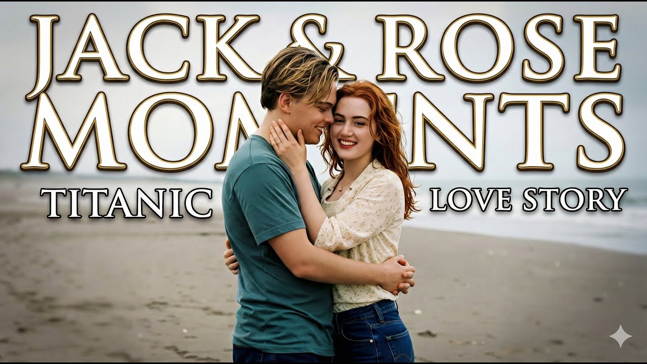 Jack & Rose Moments — AI Created Titanic Love Story 💔🚢