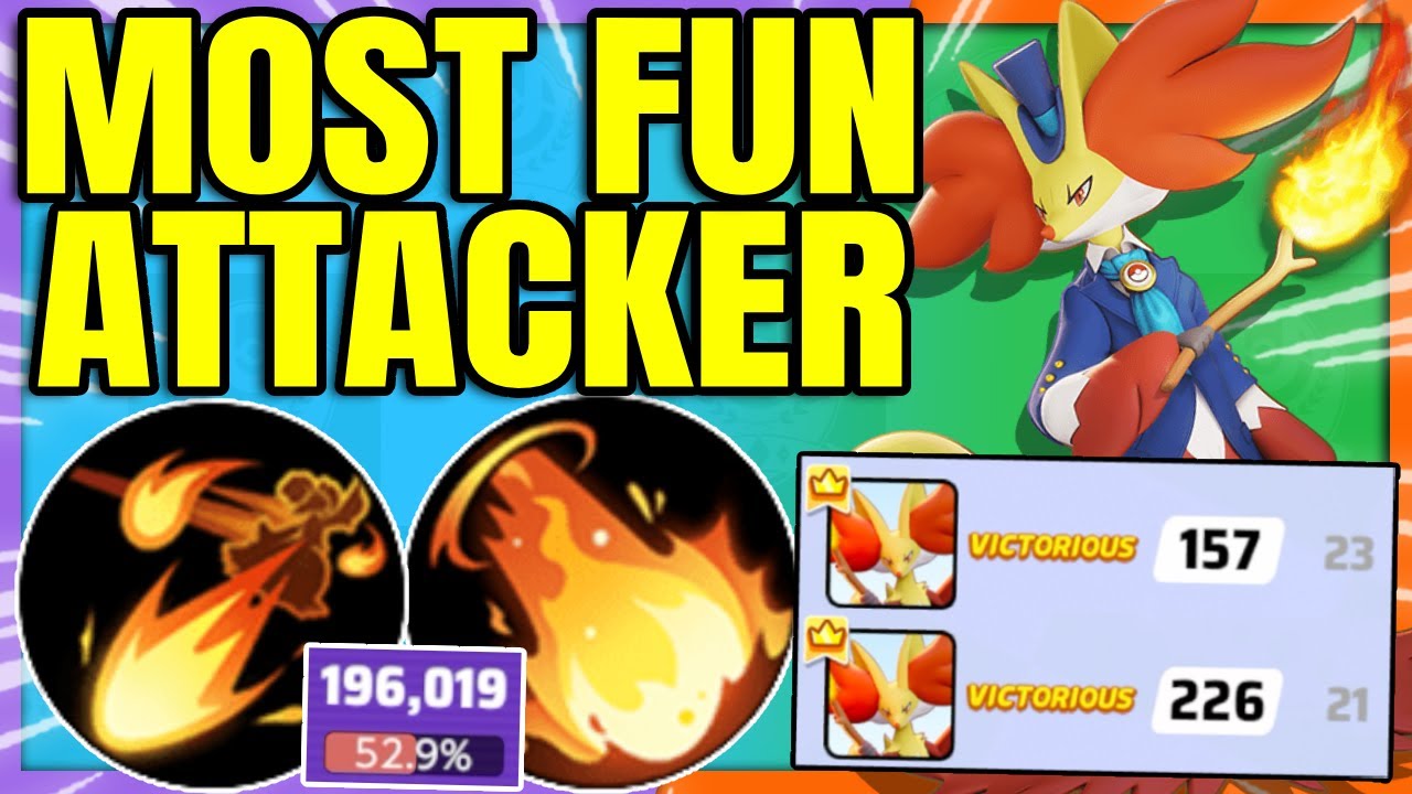 Back to Back 20+ KO's this DELPHOX BUILD just does it all | Pokemon Unite