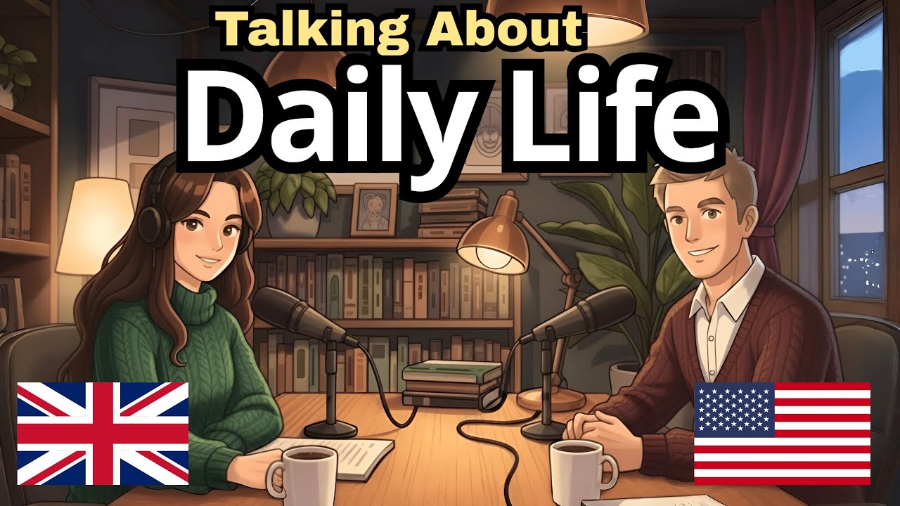 How to Talk About Your Daily Life in English | English Conversation Practice