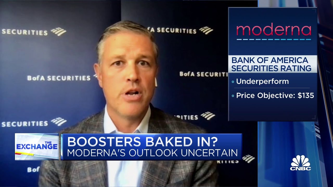 BofA Securities analyst on his Moderna underperform rating