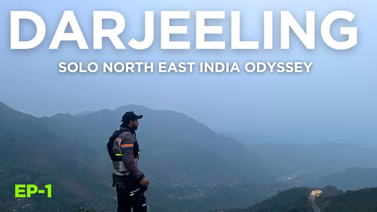 Solo North East Ride Begins! Siliguri to Darjeeling | Day-1| Weekend wanderer