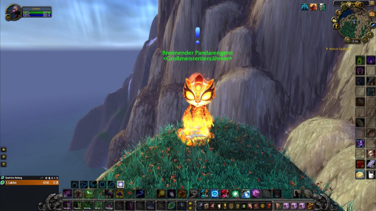 World of Warcraft MoP Classic [Deutsch] #1023 - Haustierkampf: Brennender Pandarengeist