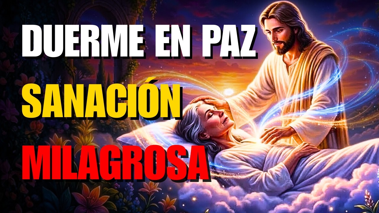 DUERME en Paz: JESÚS SANA tu cuerpo esta NOCHE (Sanación MILAGROSA mientras descansas)