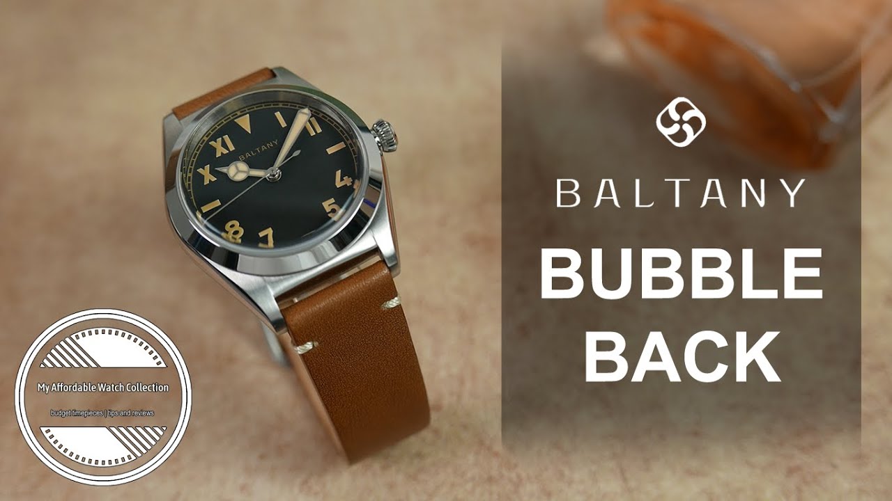 Идеально подходит для тонких запястий [ОБЗОР] Часы Baltany Bubbleback Homage