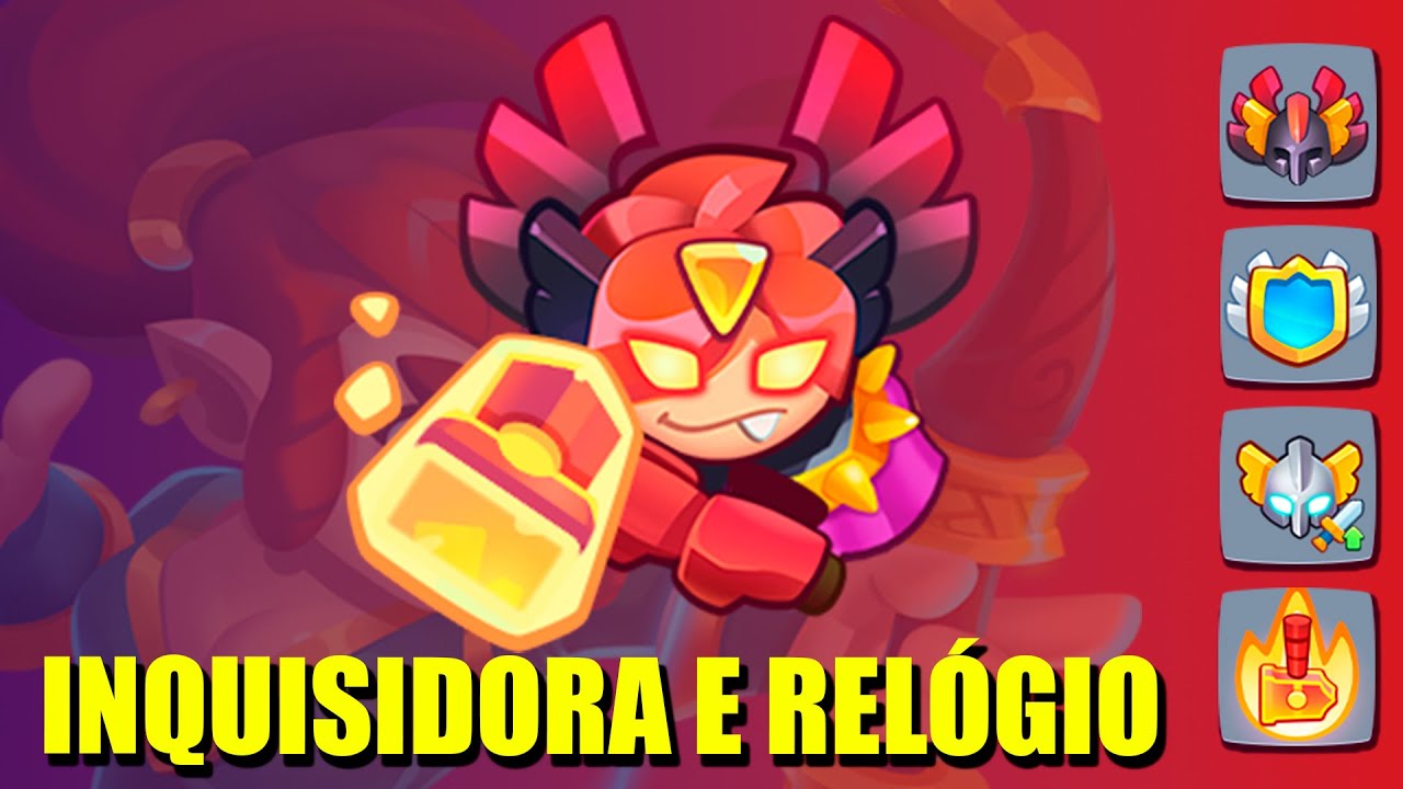 Rush Royale - Inquisidora e Relógio l Gameplay português PT-BR