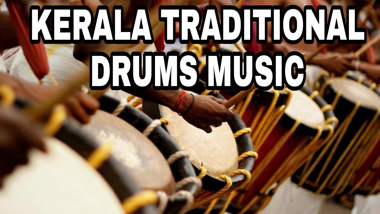 Kerala traditional drums music in Indian village | Kerala Chenda music