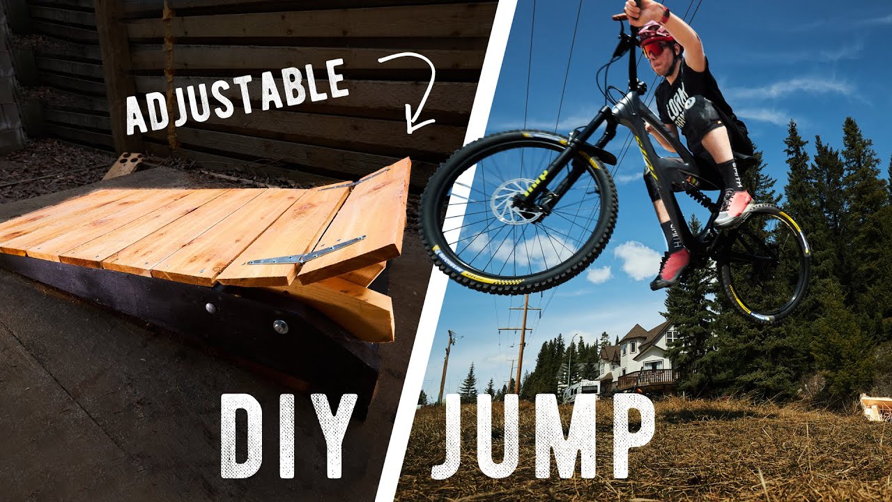 The dream DIY BIKE JUMP // Free Downloadable Plans
