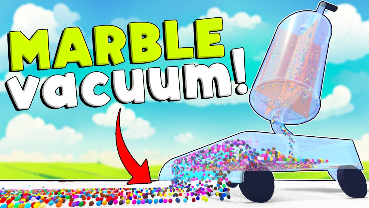 Making A Vacuum That SUCKS Up Marbles! - Marble World