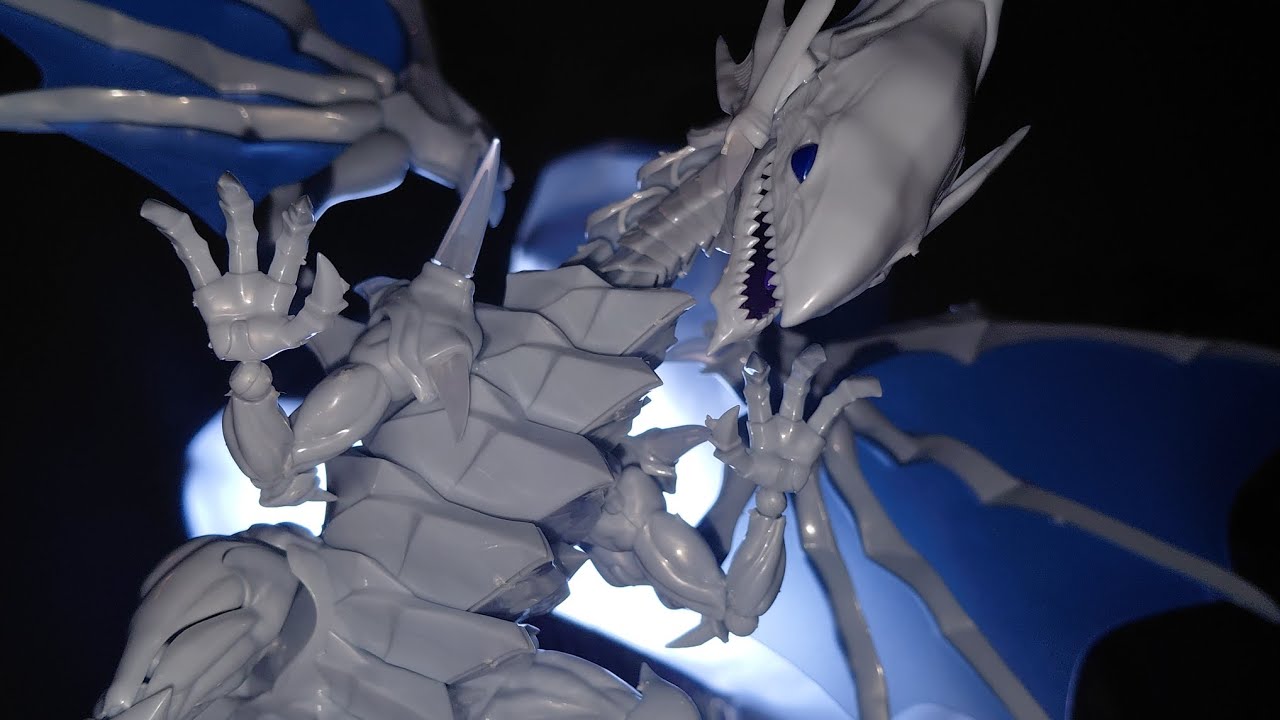 Blue Eyes White Dragon- Stop Motion Animation 