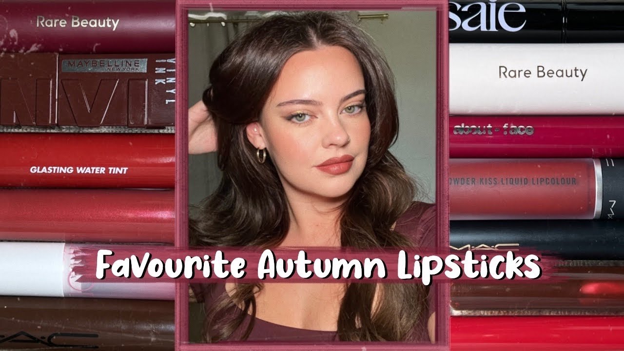 The BEST Autumn Lipsticks 🍂 | 2023 | Julia Adams