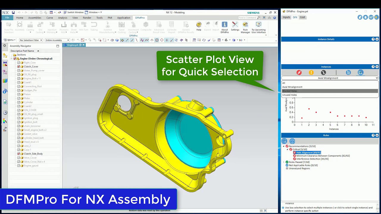 DFMPro for NX Assembly Demo