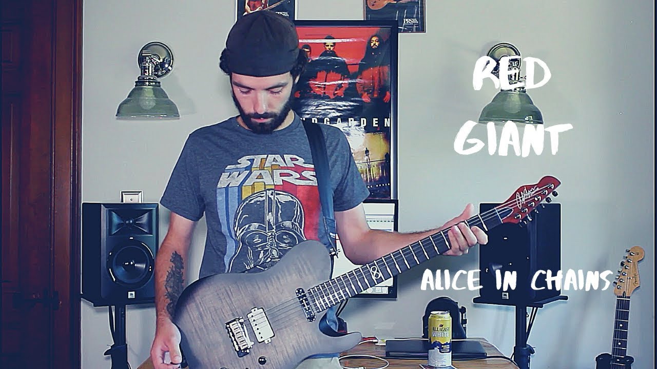 Alice In Chains - Red Giant (guitar cover)