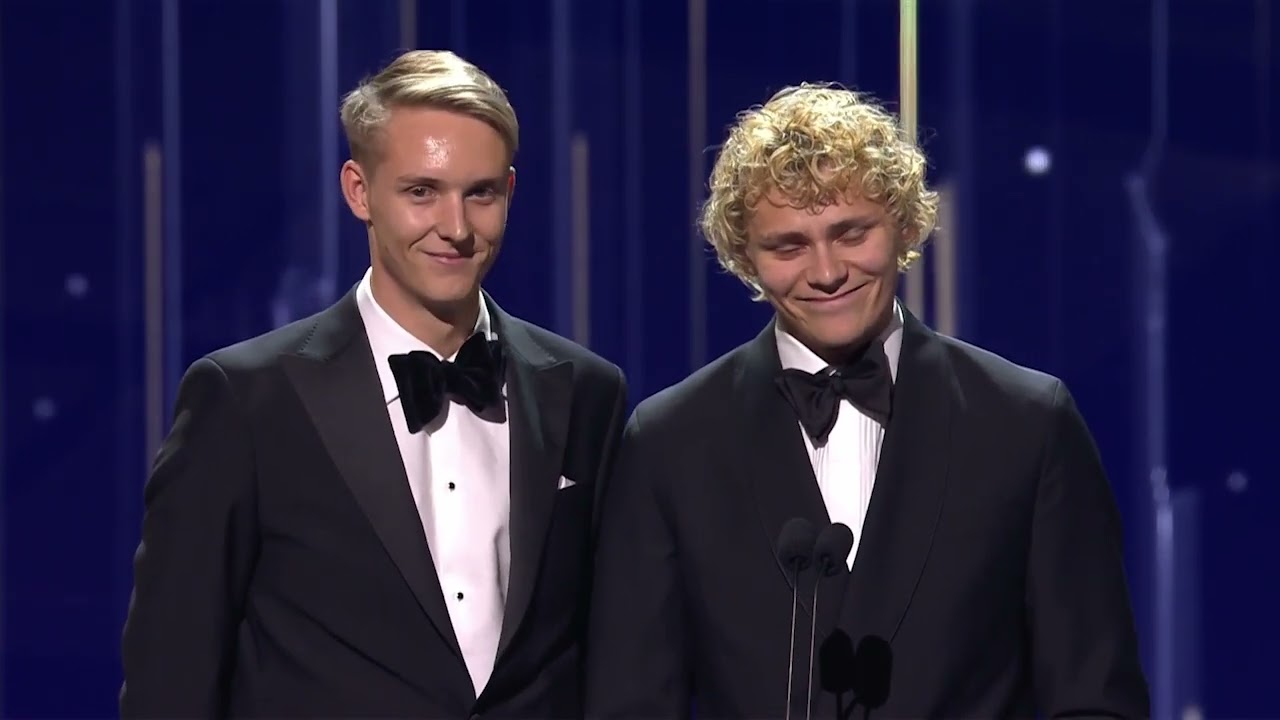 David Åhman & Jonatan Hellvig vinner Årets Lag på Idrottsgalan 2025