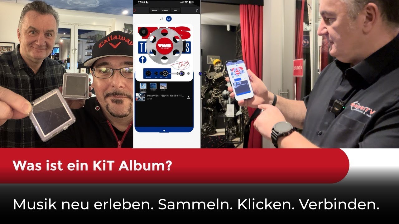 Was ist ein KiT Album? Musik neu erleben. Sammeln. Klicken. Verbinden.