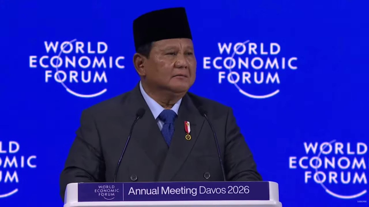 🔴 LIVE | Presiden Prabowo Subianto Sampaikan Keynote Speech di World Economic Forum 2026