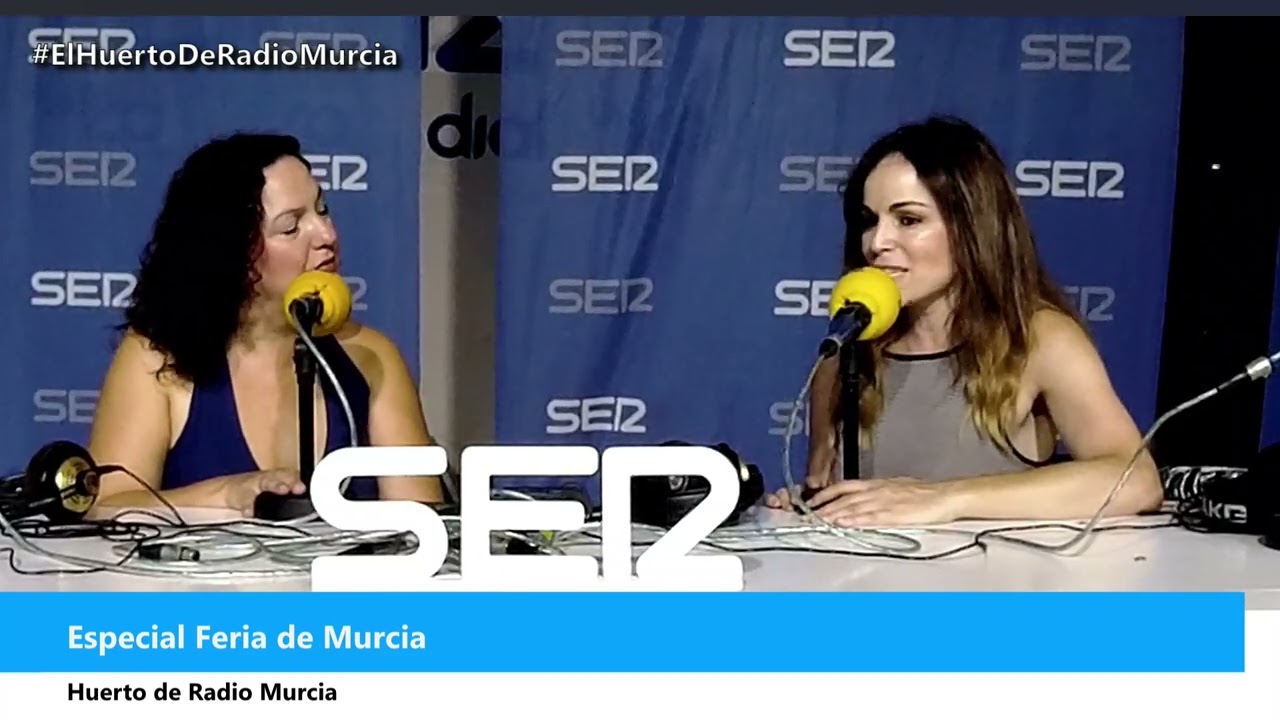 Rebeca P&eacute;rez, vicealcaldesa de Murcia, en el Huerto de Radio Murcia