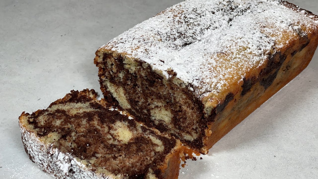 How To Make A Vegan Marble Cake - an easy and delicious recipeVegan cakeMarble cake