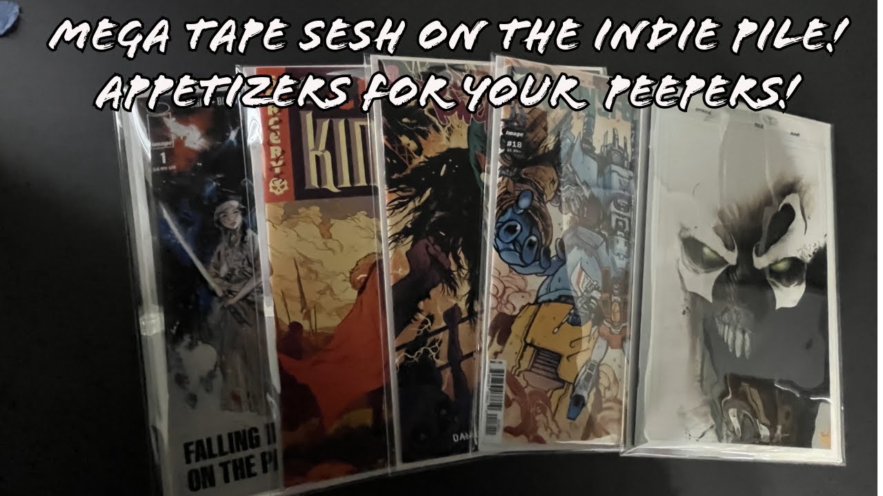 MEGA Tape Comic Book Session - Image/Indie Pile - Spawn Cover is Legit!
