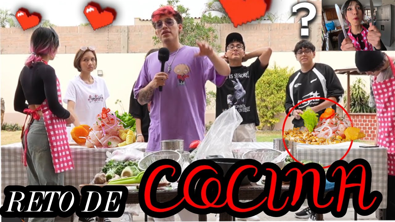 VERSUS DE COCINA (CEVICHE) I EL GLOGLOKING ft daarick, antony, sacha, mary, emet, perre