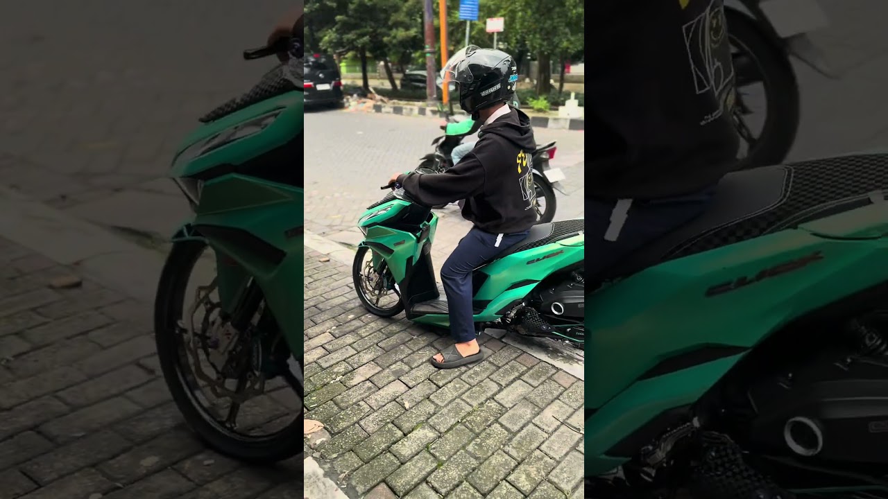 FITMENT POLL CEPER MOTOR ANAK SMP!!? OGAH JINJIT VARIO 200CC BOSKU!!