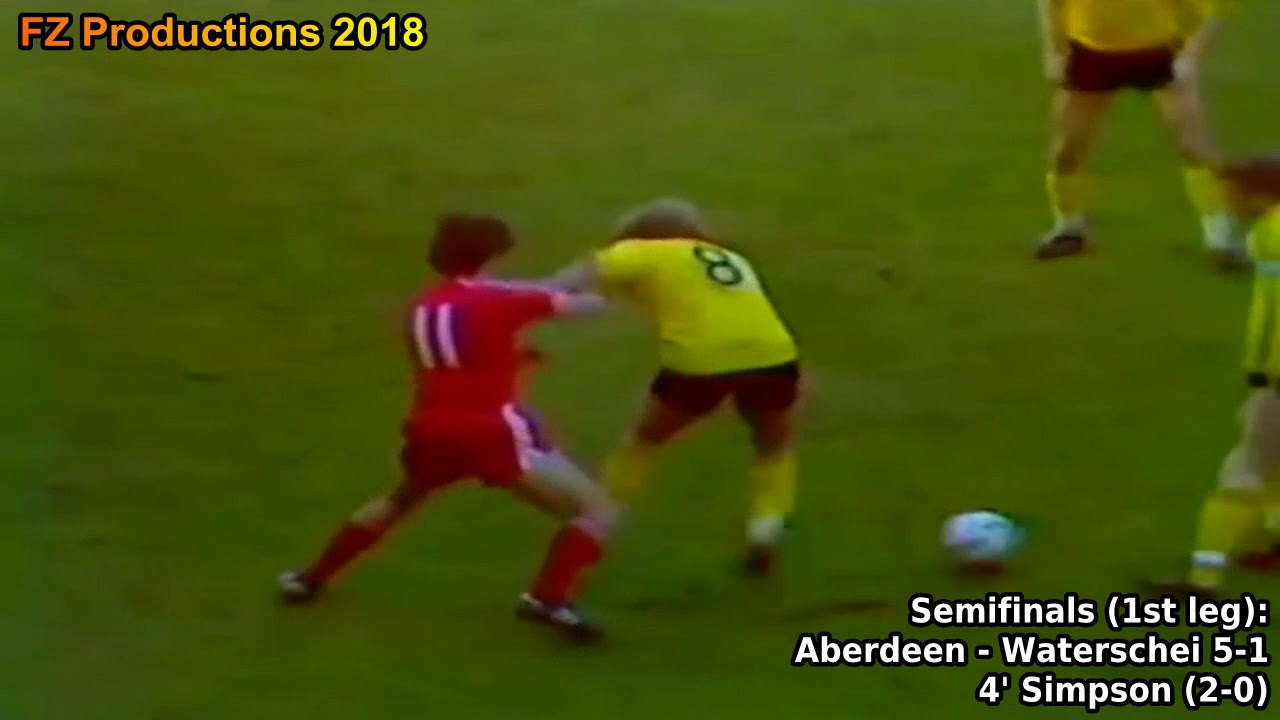 1982-1983 Cup Winners' Cup: Aberdeen FC All Goals (Road to Victory)