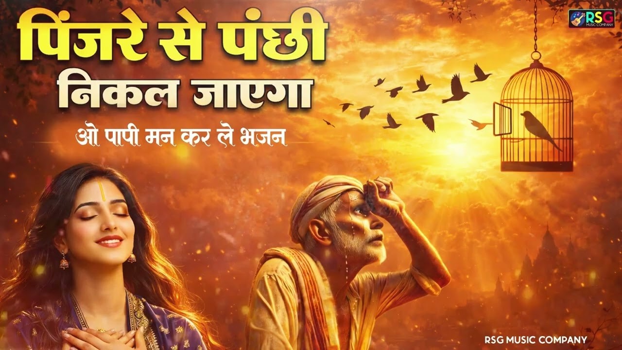 पिंजरे से पंछी निकल जाएगा | O Paapi Man Karle Bhajan | Latest Nirgun Bhajan 2026 | #nirgunbhajan2026