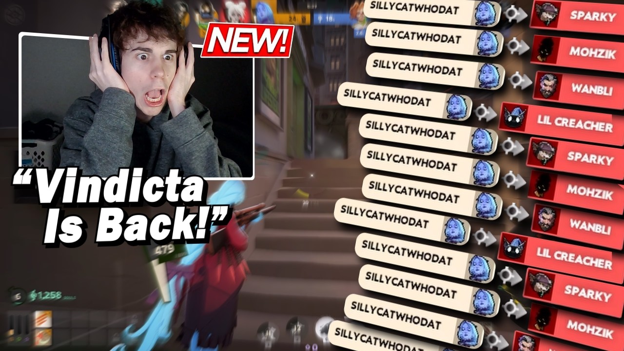 *New* HUGE VINDICTA BUFFS in Deadlock's biggest patch ever! (Deadlock Vindicta Gameplay)
