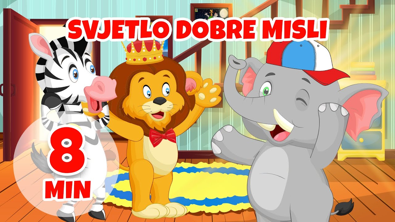 Svjetlo dobre misli - 8 min Giramille | Dječje pjesmice i dječije pjesmice