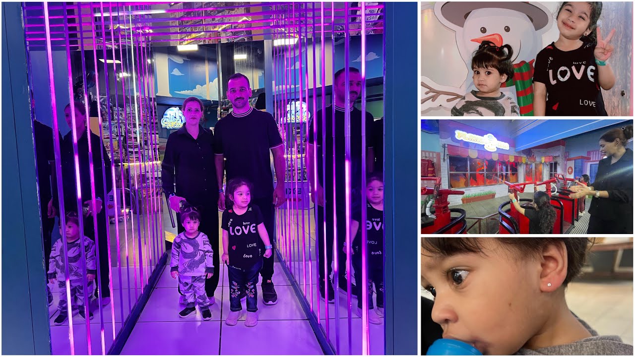 Rahah key ear piercing karwa ley// rahah & Raena ka sath day out // Rahah ghum gai// Raena family 