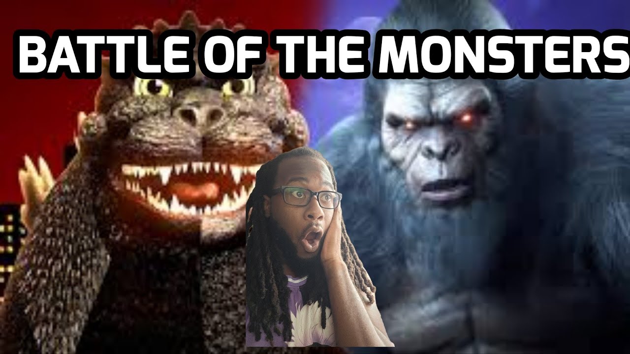 Godzilla vs King Kong. Epic Rap Battles of History [REACTION]