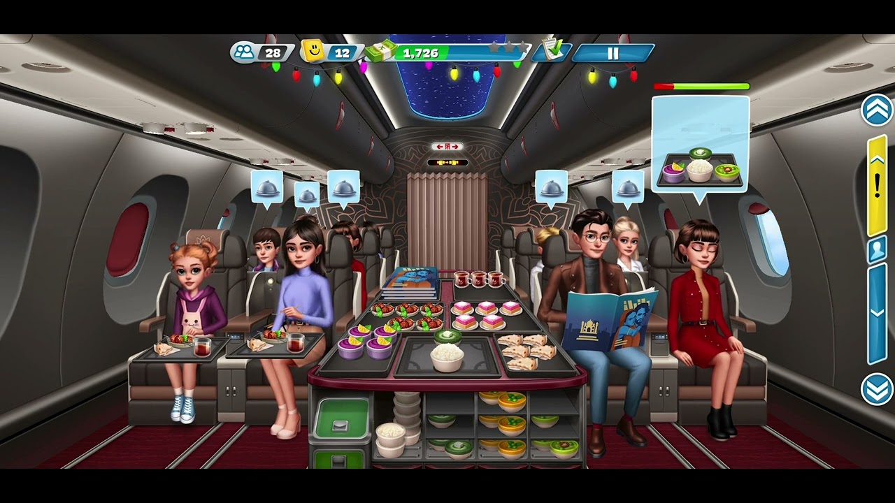 #airplanechefs 비행기셰프 게임사운드 뭄바이 레벨45#asmr #gamesound #멍때리기좋은영상