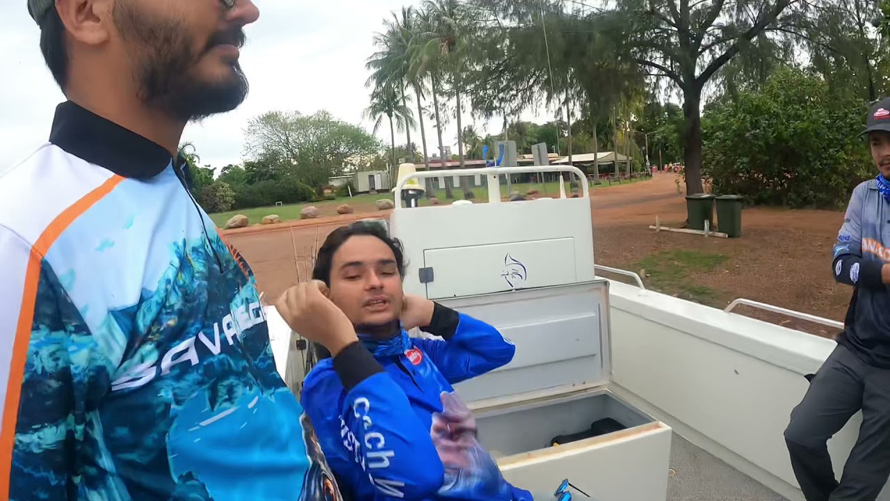 Fishing at Dundee, NT, Australia