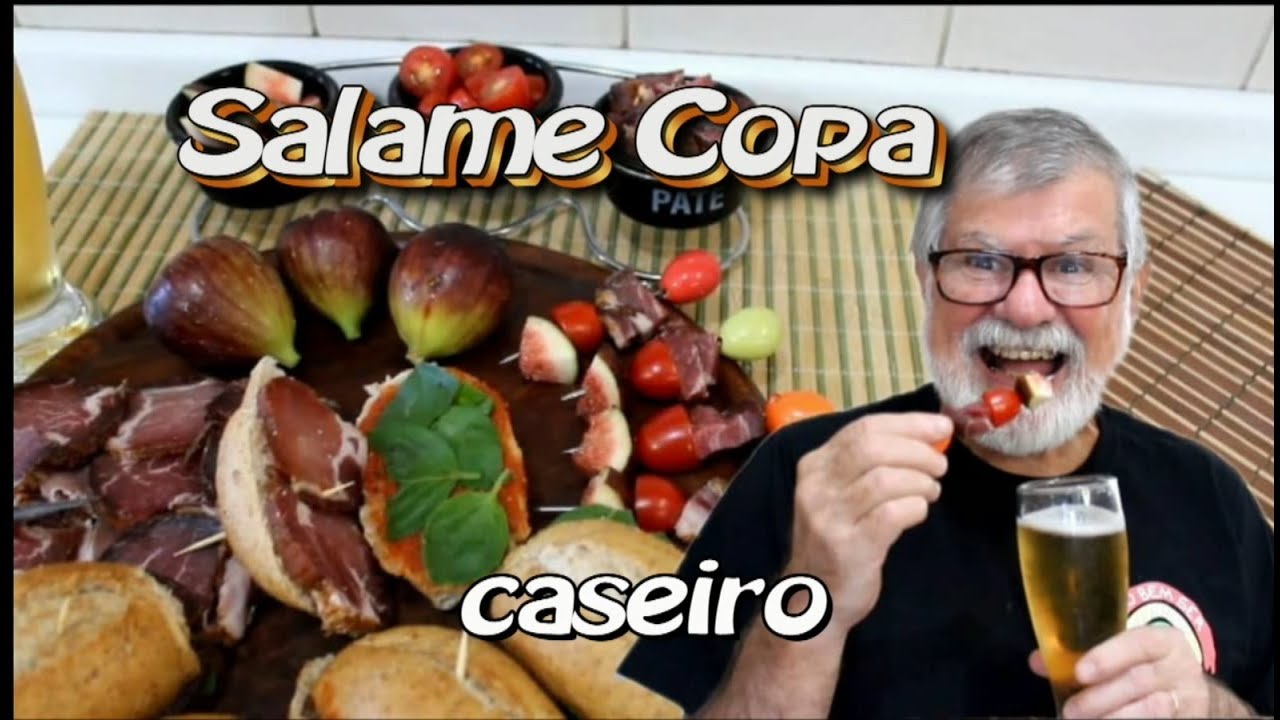 Que tal surpreender a família com Charcutaria? Este SALAME COPA CASEIRO é simplesmente sensacional.
