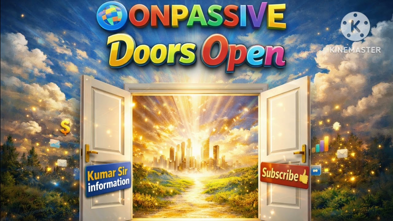 #ONPASSIVE Doors Open 🔥 Big Update 2026 | Full Details Inside