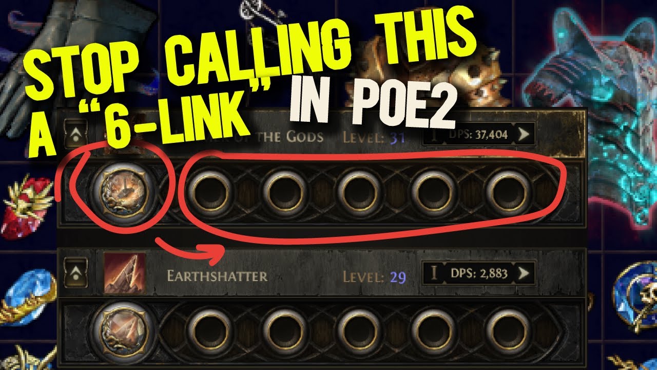 [PoE 2] LINKS IN POE 2 & POE 1 // Does Path of Exile 2 really have 