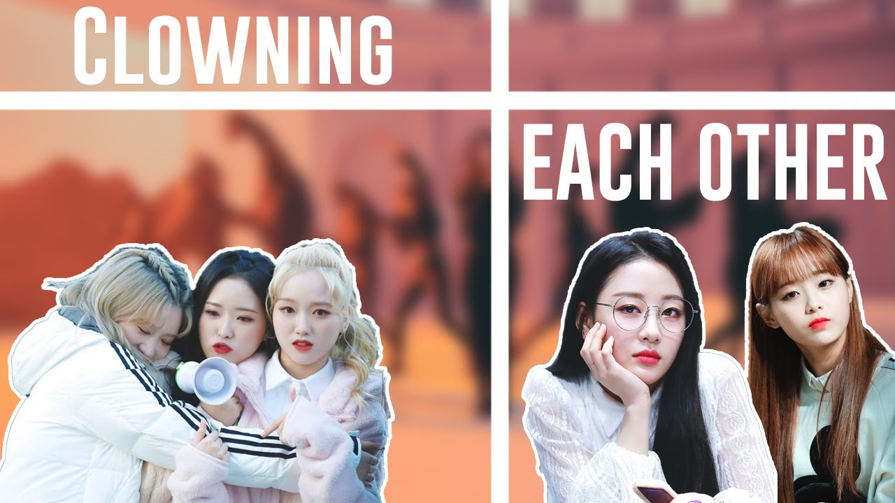 Loona Clowning and Fighting Each Other