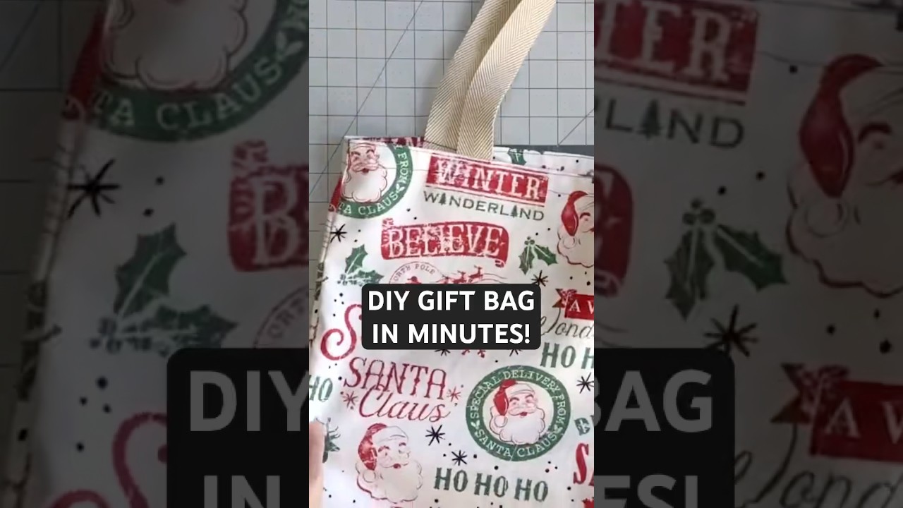 Sew this Bag in Minutes! Watch FULL tutorial 