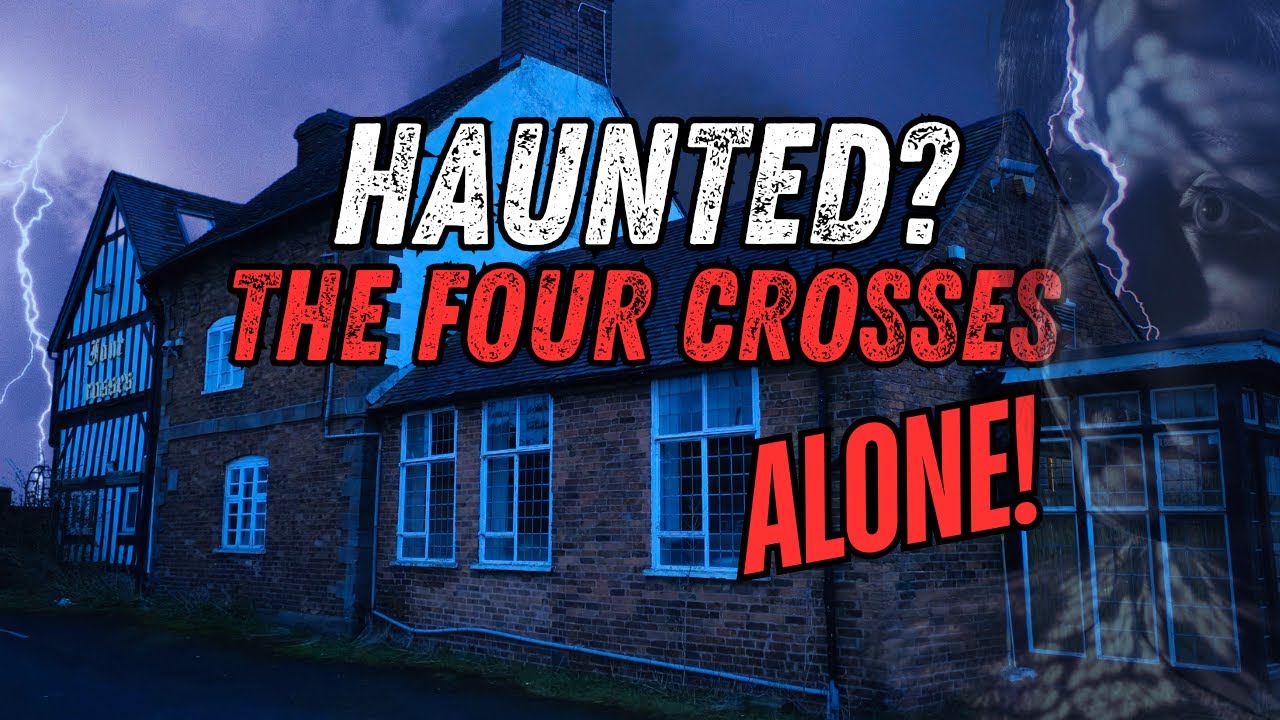 HAUNTED Four Crosses Inn | ALONE | In Search of the Black Eyed Child