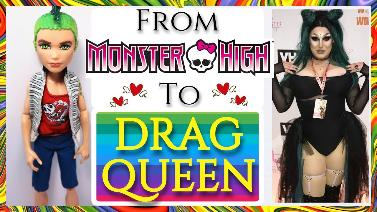 MAKING A DRAG QUEEN DOLL / NOVYMPIA COLLAB / Monster High Doll Repaint by Poppen Atelier