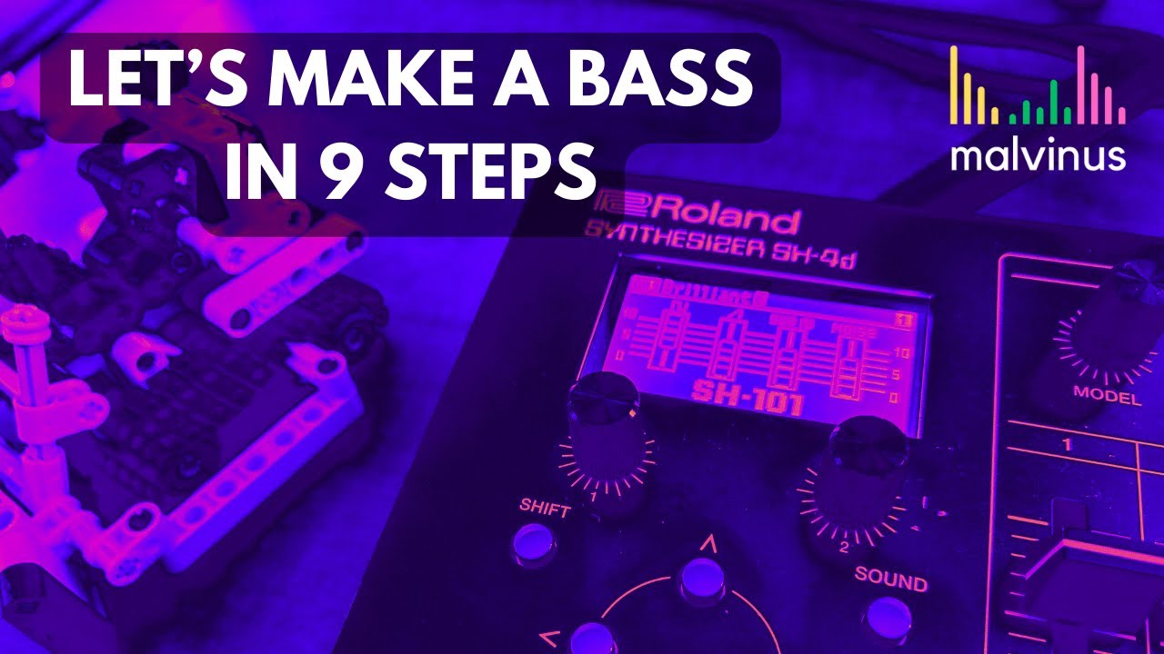 Roland SH-4d Tutorial | Bass from scratch (w/ Model SH-101)