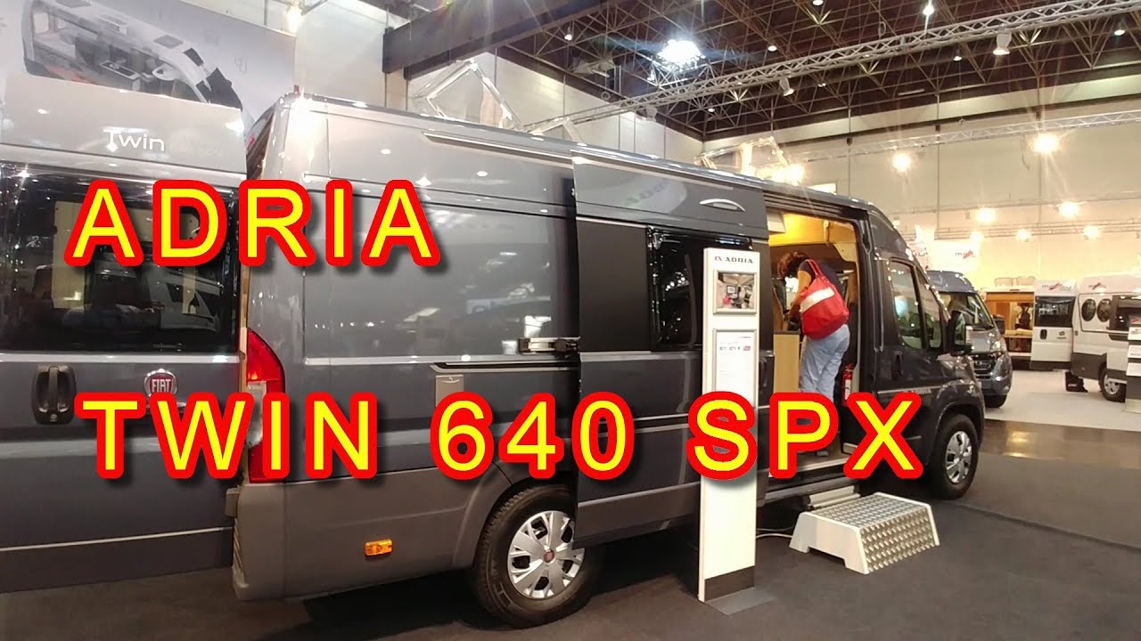 ADRIA TWIN 640 SPX RUNDGANG, CARAVAN SALON DÜSSELDORF 2017, KASTENWAGEN