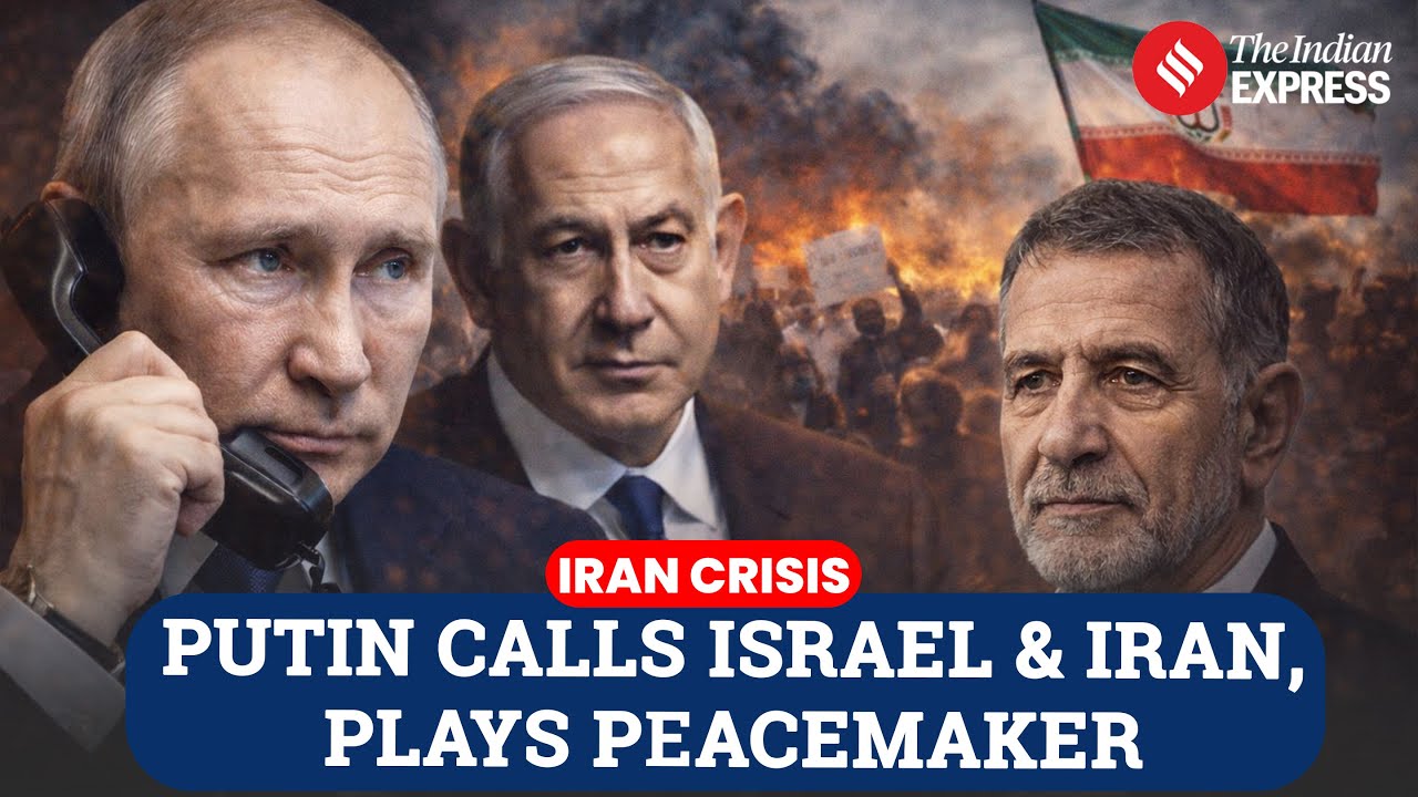 Putin Speaks to Netanyahu And Iran’s President As Anti-Khamenei Protests Shake The Region